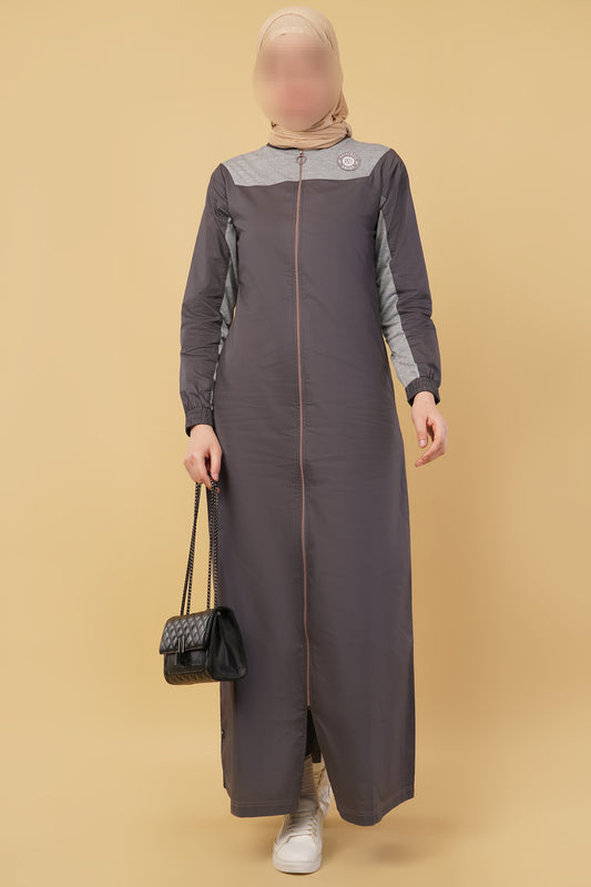 Silk Route - Graphite Flow Smart Look Jilbab 0709