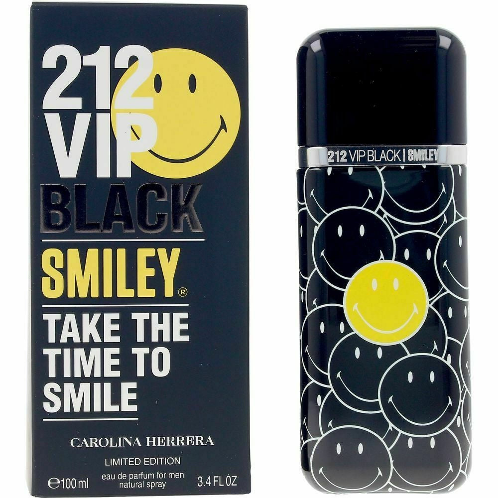 Carolina Herrera 212 VIP Black Smiley