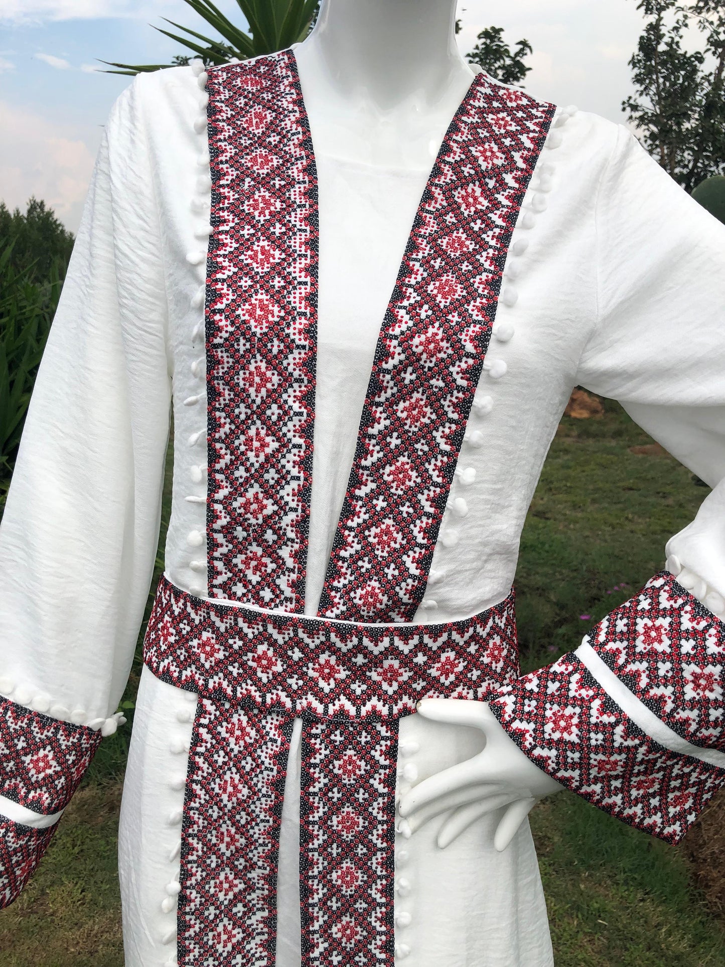 Ramallah Palestinian Traditional Tatreez Dress