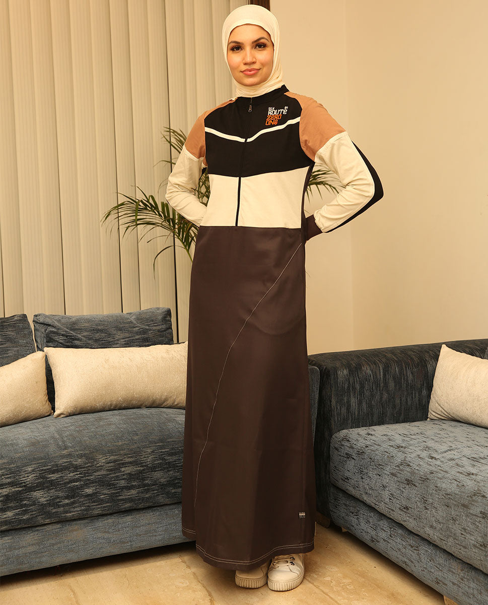 Coffee Crush Round Neck Jilbab 0676A