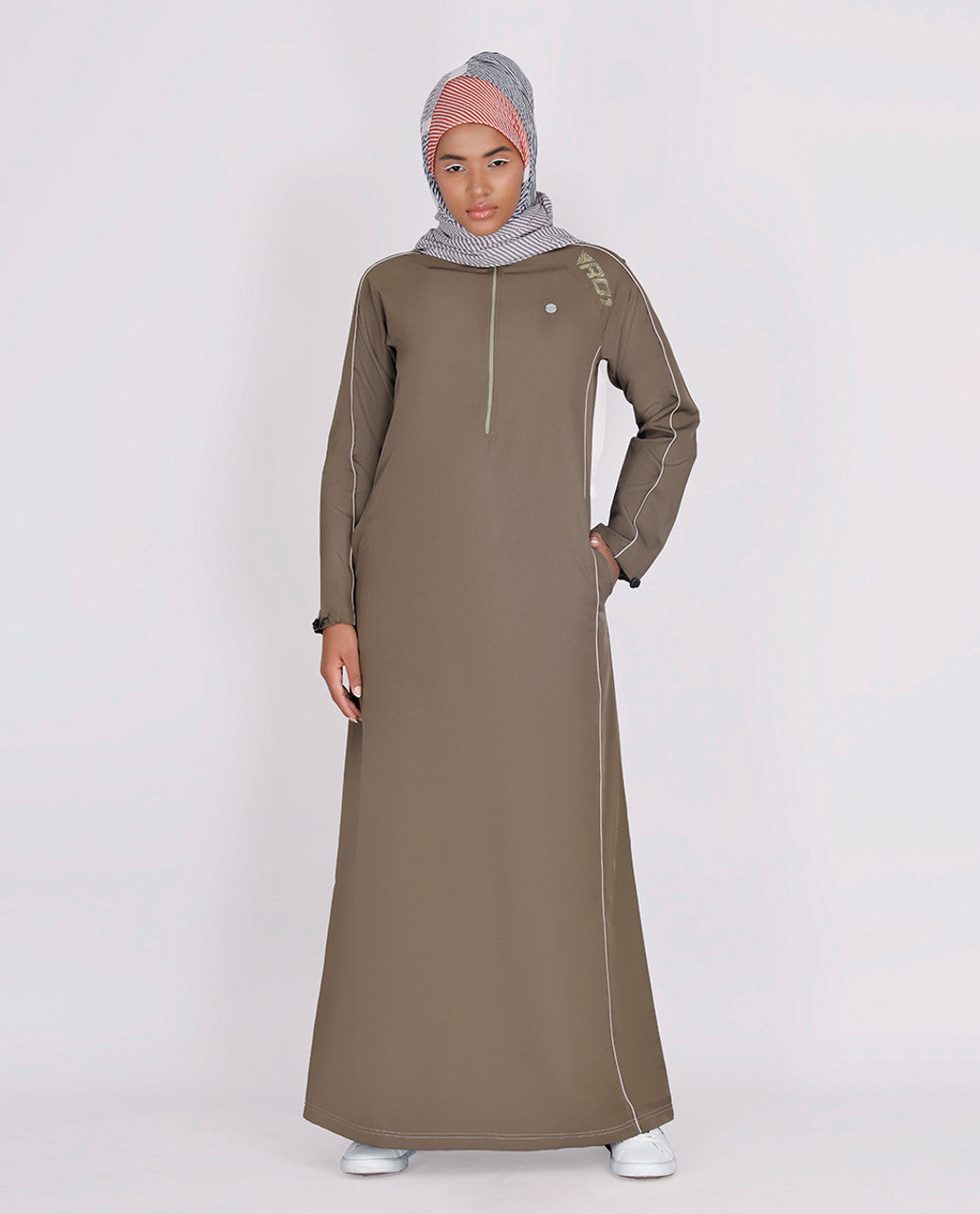 Olive Green Chic Sister Jilbab