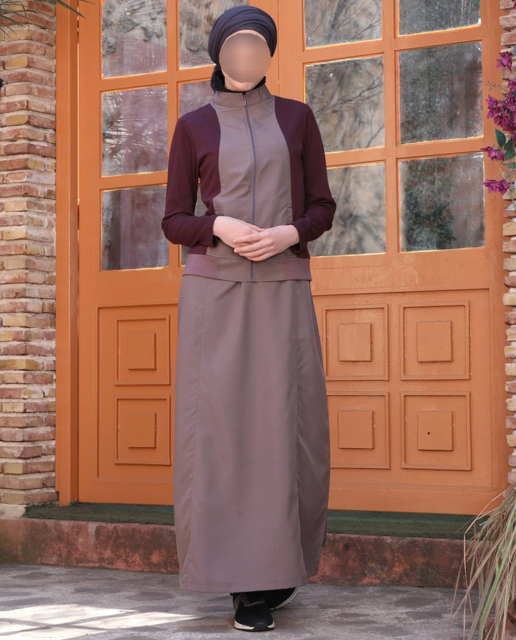 Silk Route - Serene Mauve Signature Jilbab 0769