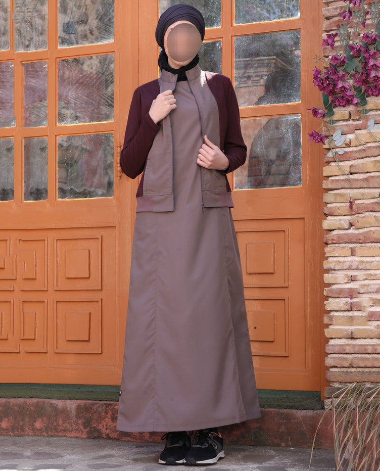 Silk Route - Serene Mauve Signature Jilbab 0769