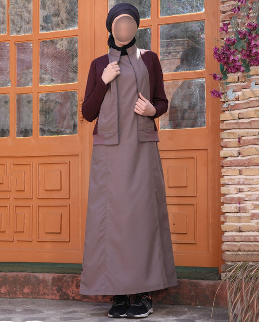 Silk Route - Serene Mauve Signature Jilbab 0769