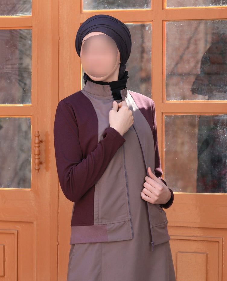 Silk Route - Serene Mauve Signature Jilbab 0769