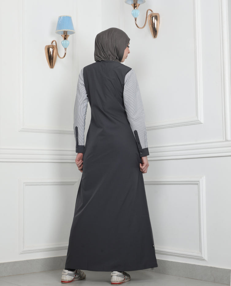 Silk Route - Urban Grey Jilbab 0770