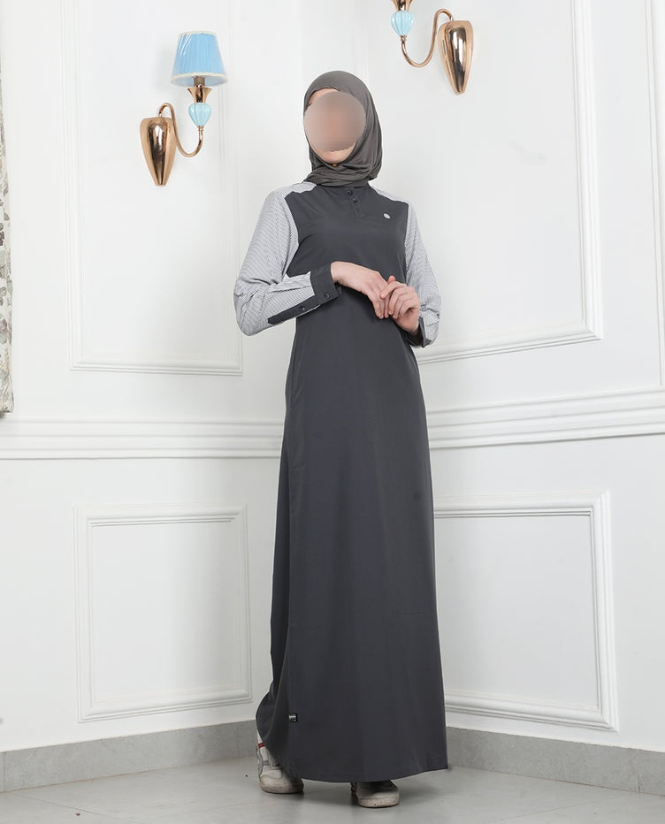 Silk Route - Urban Grey Jilbab 0770