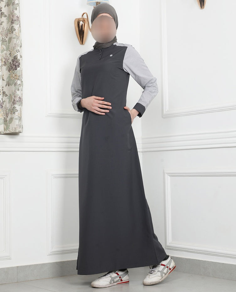 Silk Route - Urban Grey Jilbab 0770