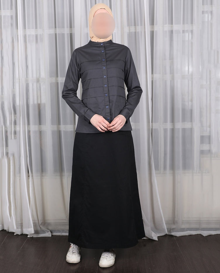Silk Route - Urban Fashionista Mock Jacket Jilbab 0422A