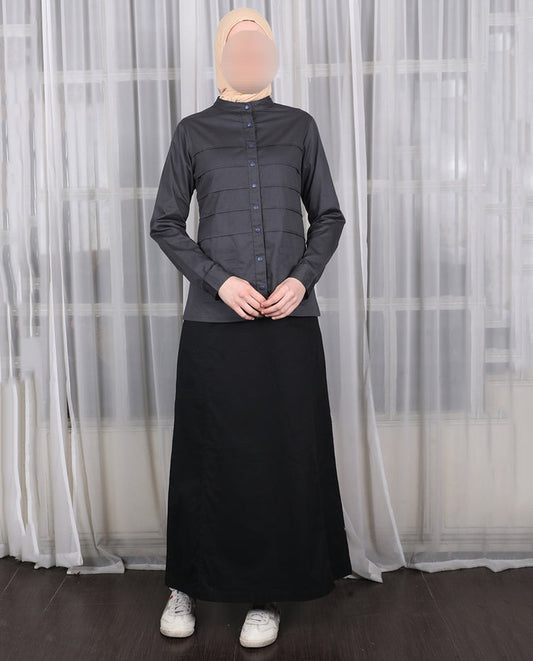 Silk Route - Urban Fashionista Mock Jacket Jilbab 0422A