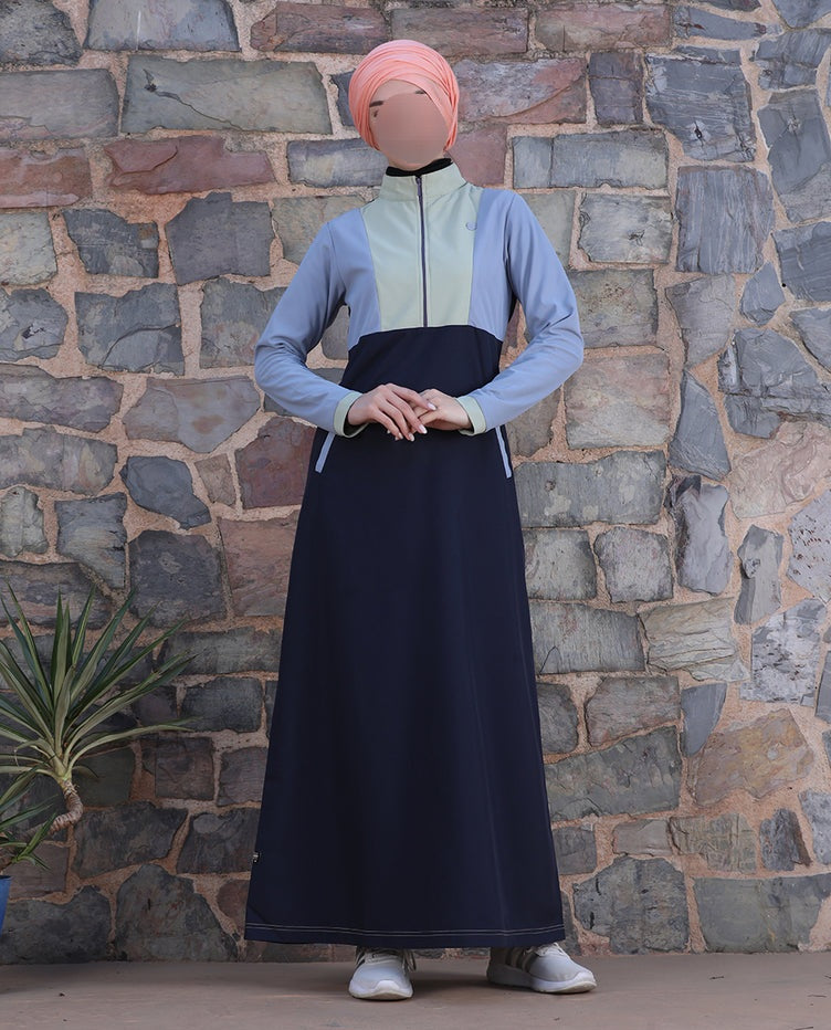 Silk Route - Skyline Contrast Urban Edge Jilbab 0771