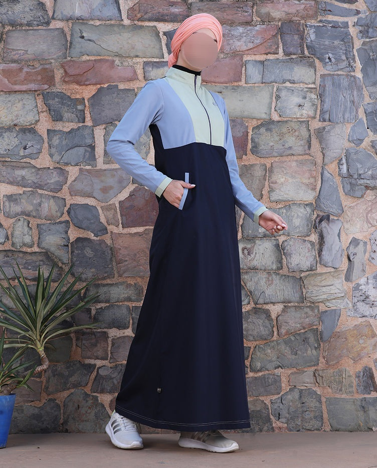 Silk Route - Skyline Contrast Urban Edge Jilbab 0771