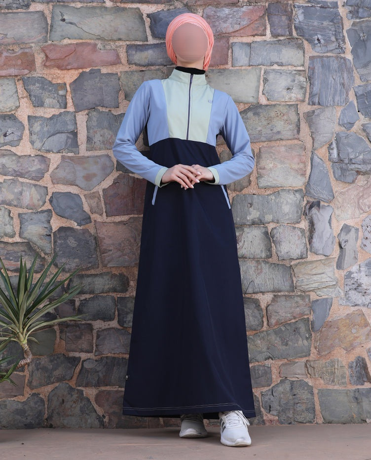 Silk Route - Skyline Contrast Urban Edge Jilbab 0771