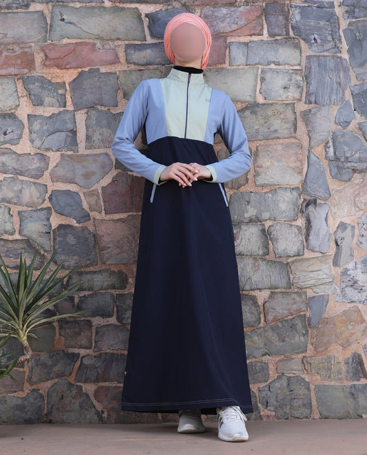 Silk Route - Skyline Contrast Urban Edge Jilbab 0771