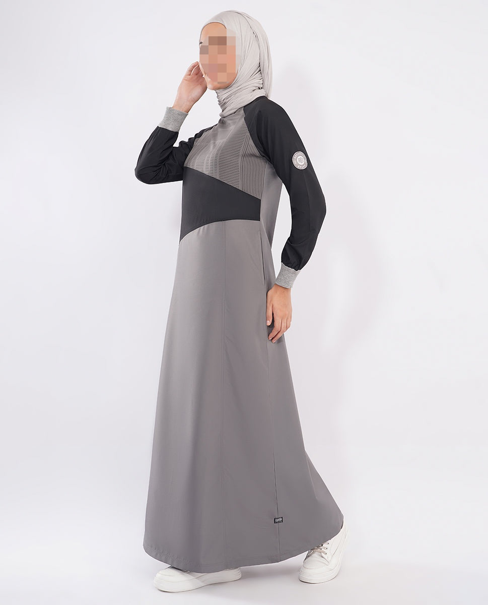 Silk Route - Urban Edge Contrast Jilbab 0778