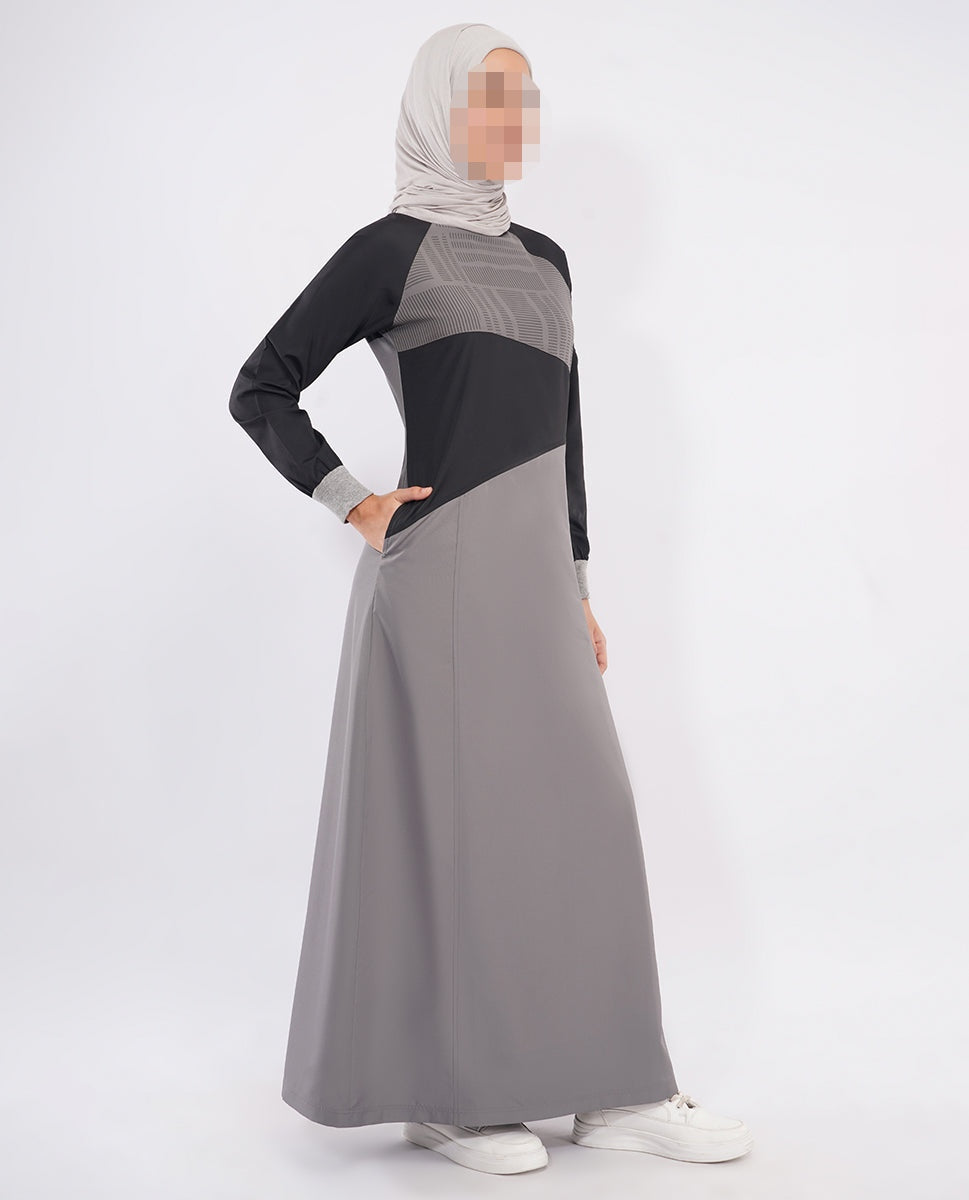 Silk Route - Urban Edge Contrast Jilbab 0778