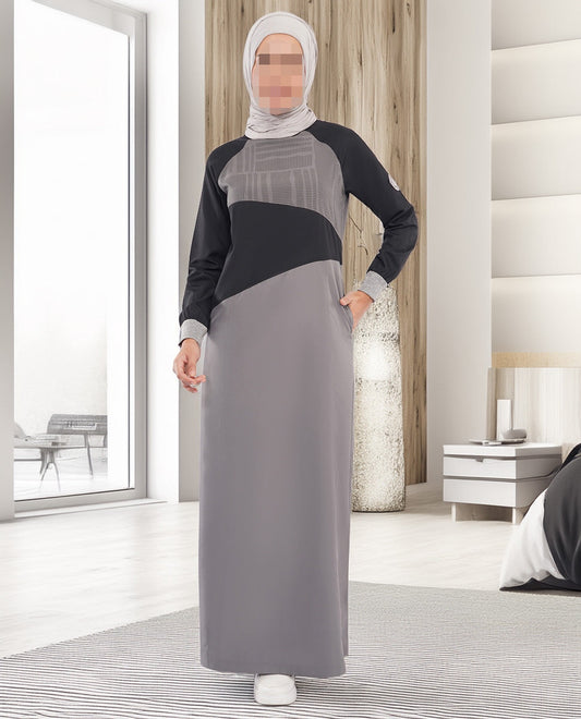 Silk Route - Urban Edge Contrast Jilbab 0778