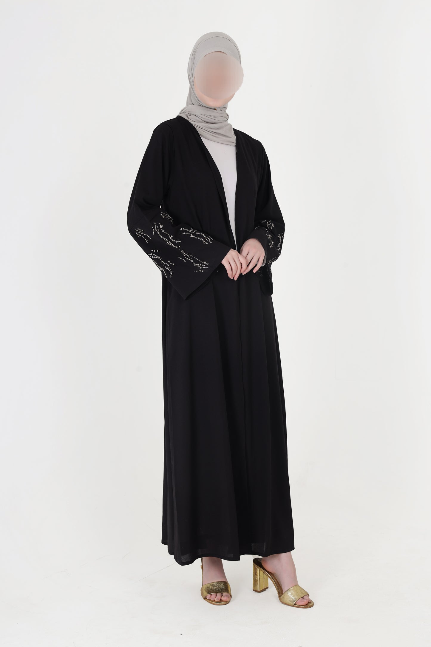 Silk Route - Midnight Elegance Abaya 0109C