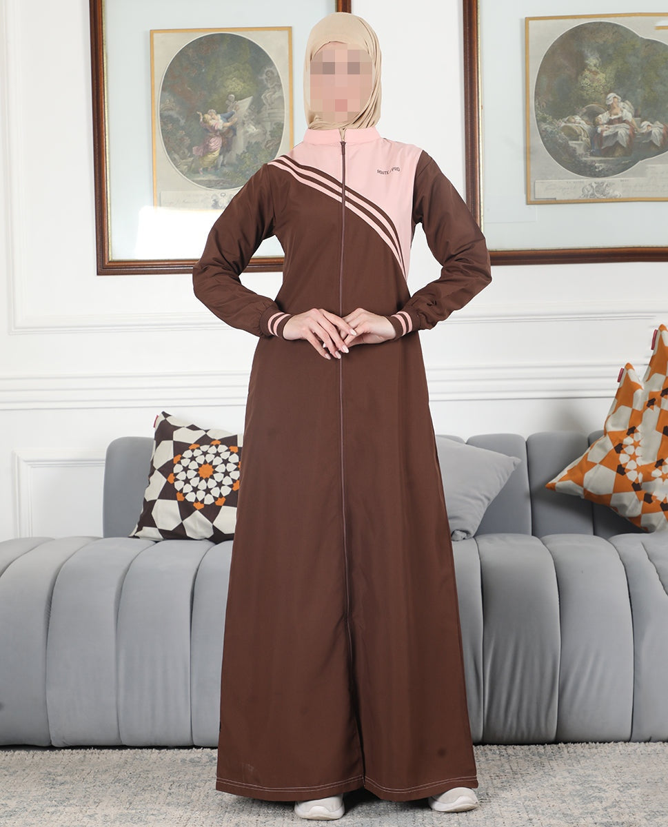 Silk Route - Coffee Blush Signature Jilbab 0765B