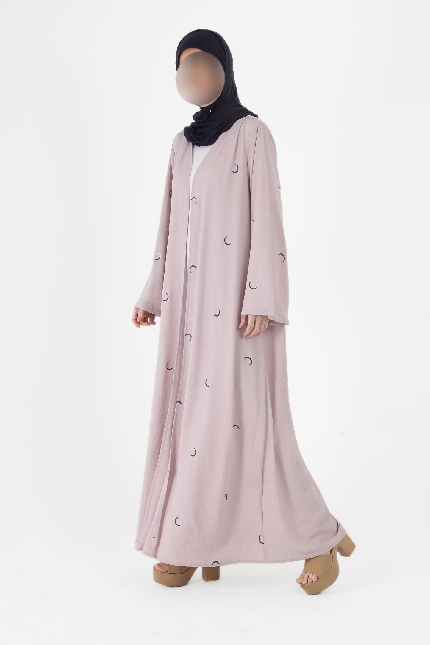 Silk Route - Lilac Love Abaya 0110B