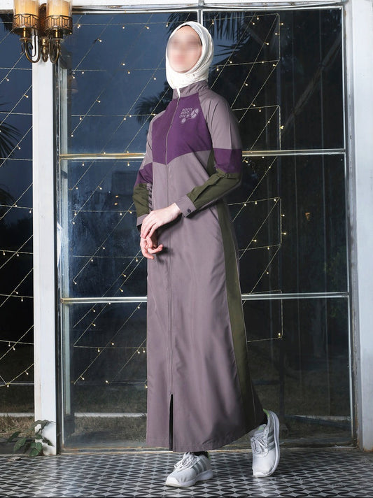 Silk Route - UrbanGrace Full Front Opening Jilbab 0743B