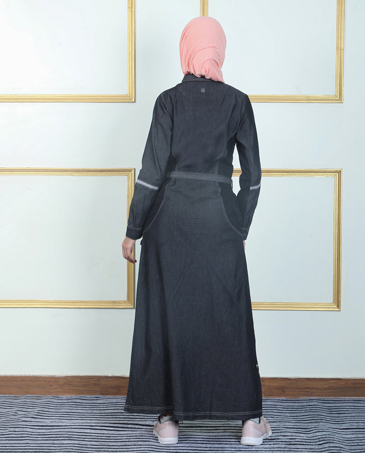 Silk Route - Soft Fit Denim Jilbab