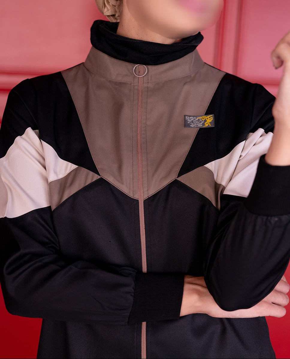 Urban Edge Black Jilbab 0722B