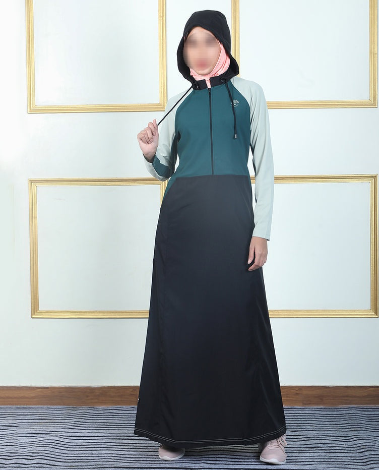 Silk Route - RelaxFit Detachable Hood Jilbab