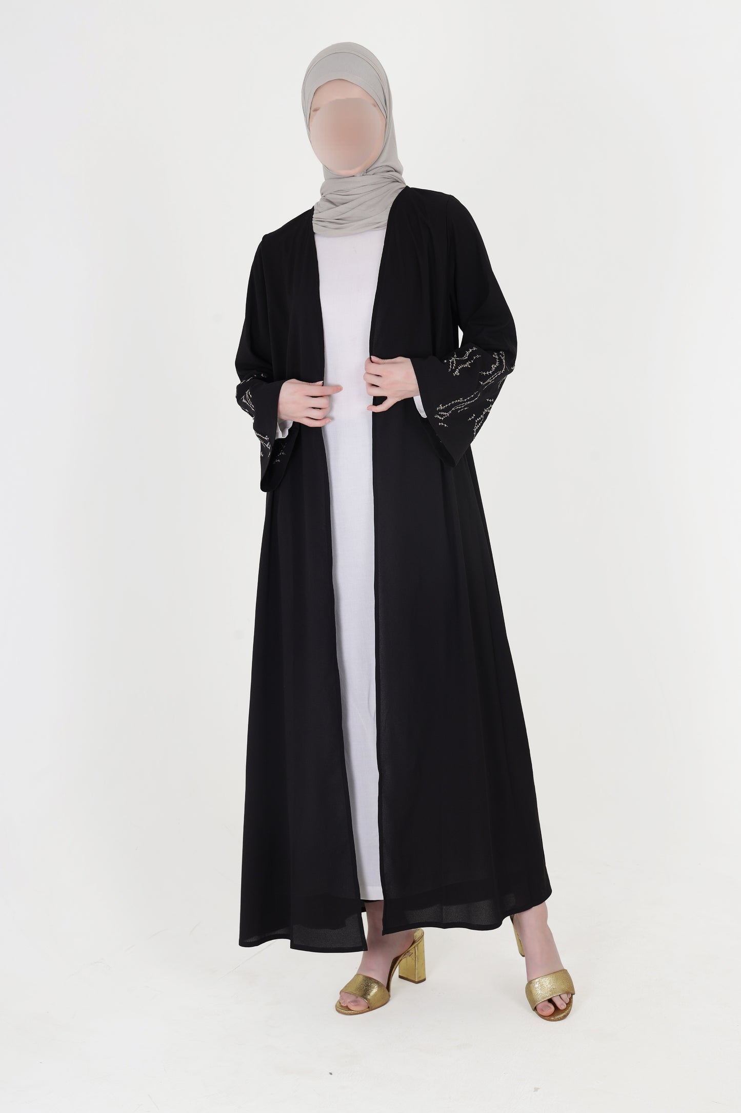 Silk Route - Midnight Elegance Abaya 0109C