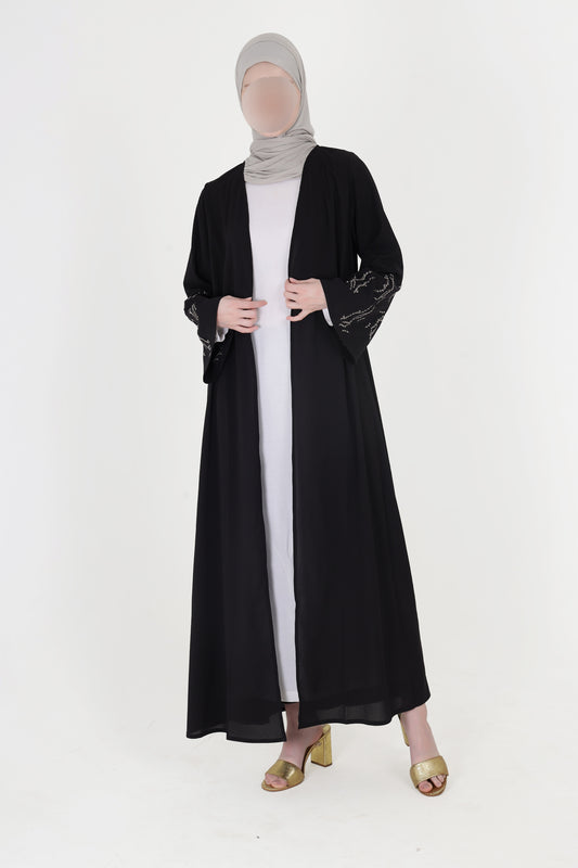 Silk Route - Midnight Elegance Abaya 0109C