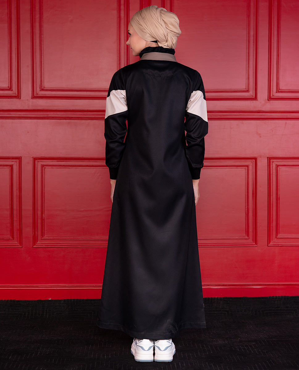 Urban Edge Black Jilbab 0722B