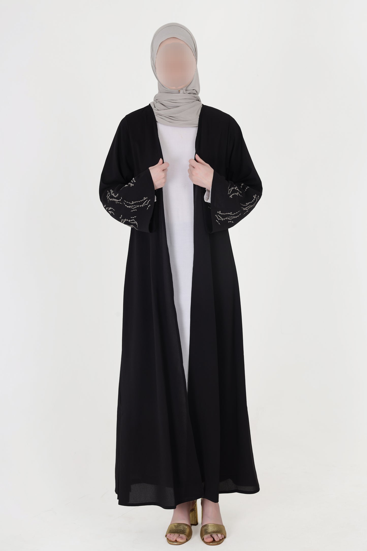 Silk Route - Midnight Elegance Abaya 0109C