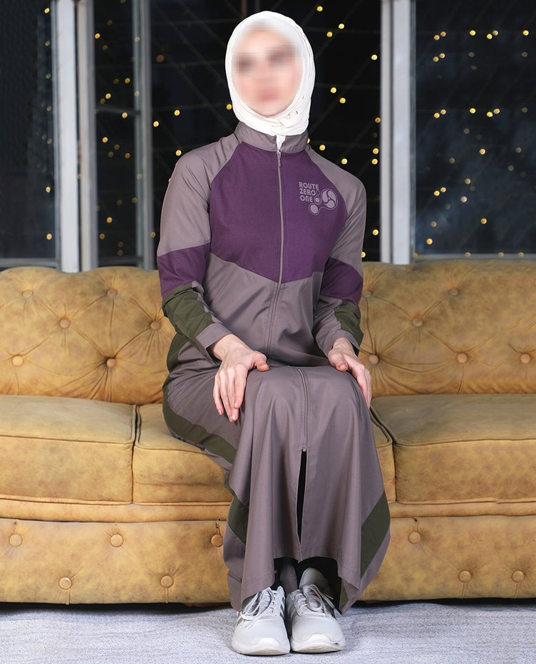 Silk Route - UrbanGrace Full Front Opening Jilbab