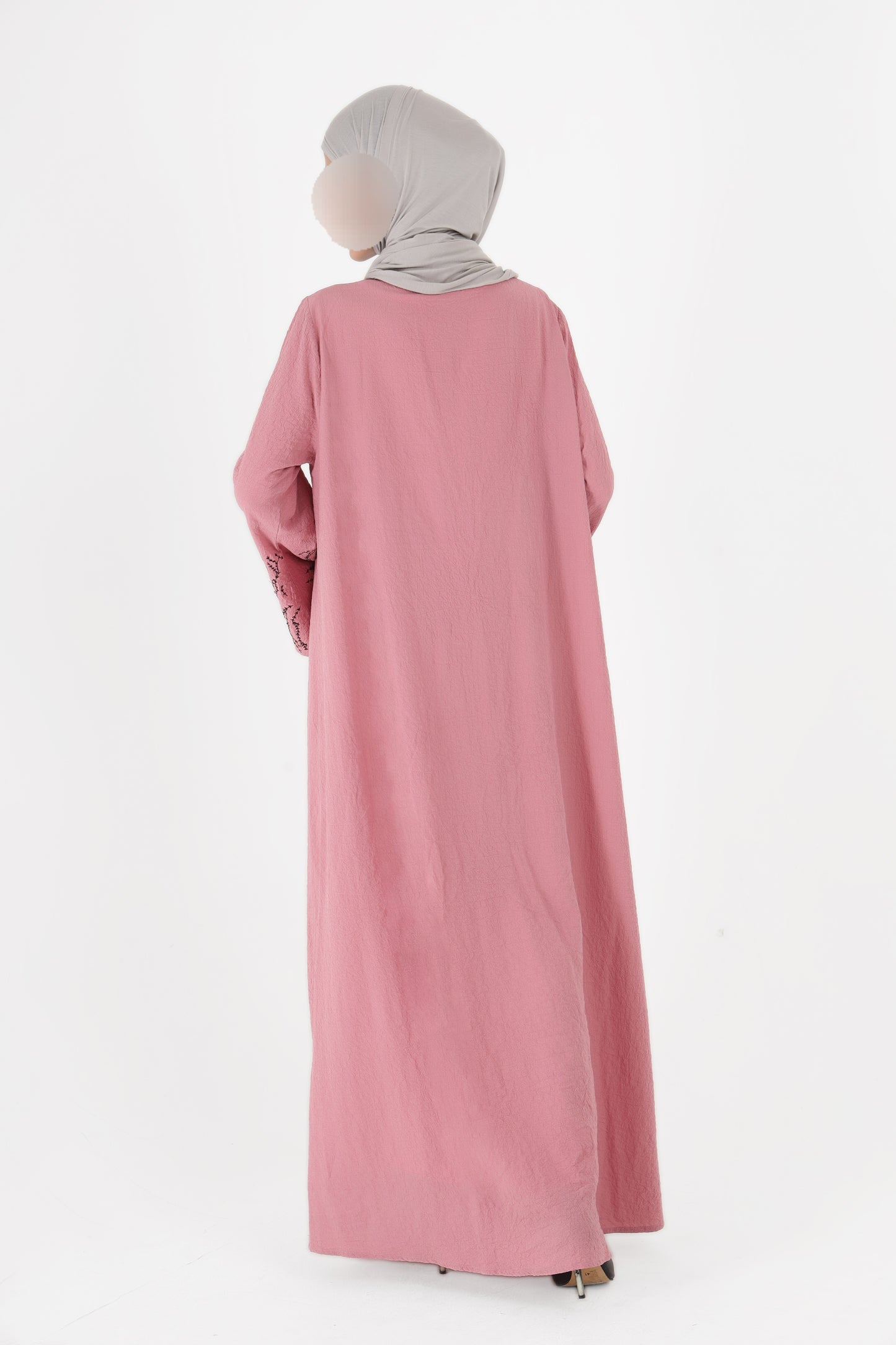 Silk Route - Soft Blush Abaya 0109A