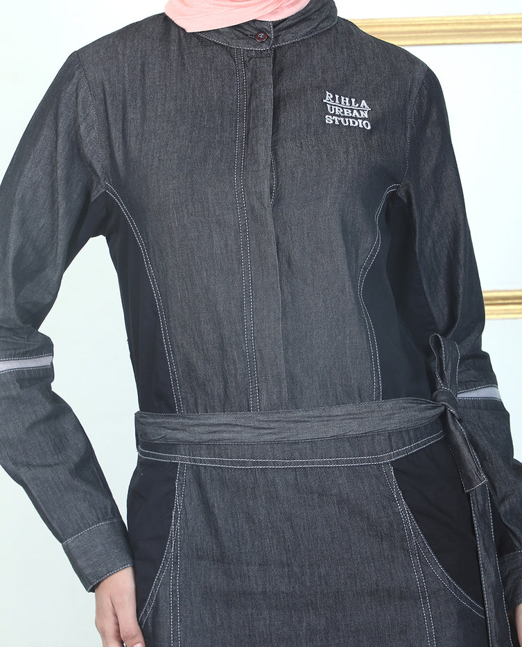 Silk Route - Soft Fit Denim Jilbab