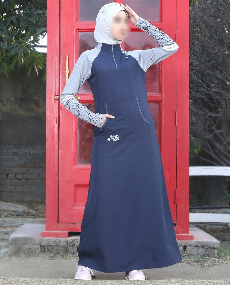Silk Route - Everyday Edge Kangaroo Pockets Jilbab