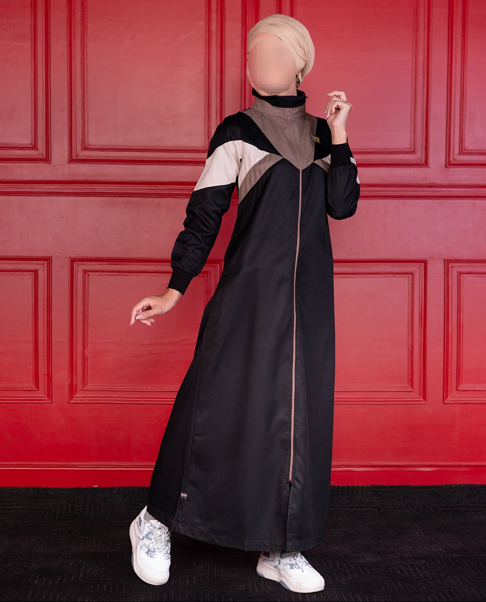 Urban Edge Black Jilbab 0722B