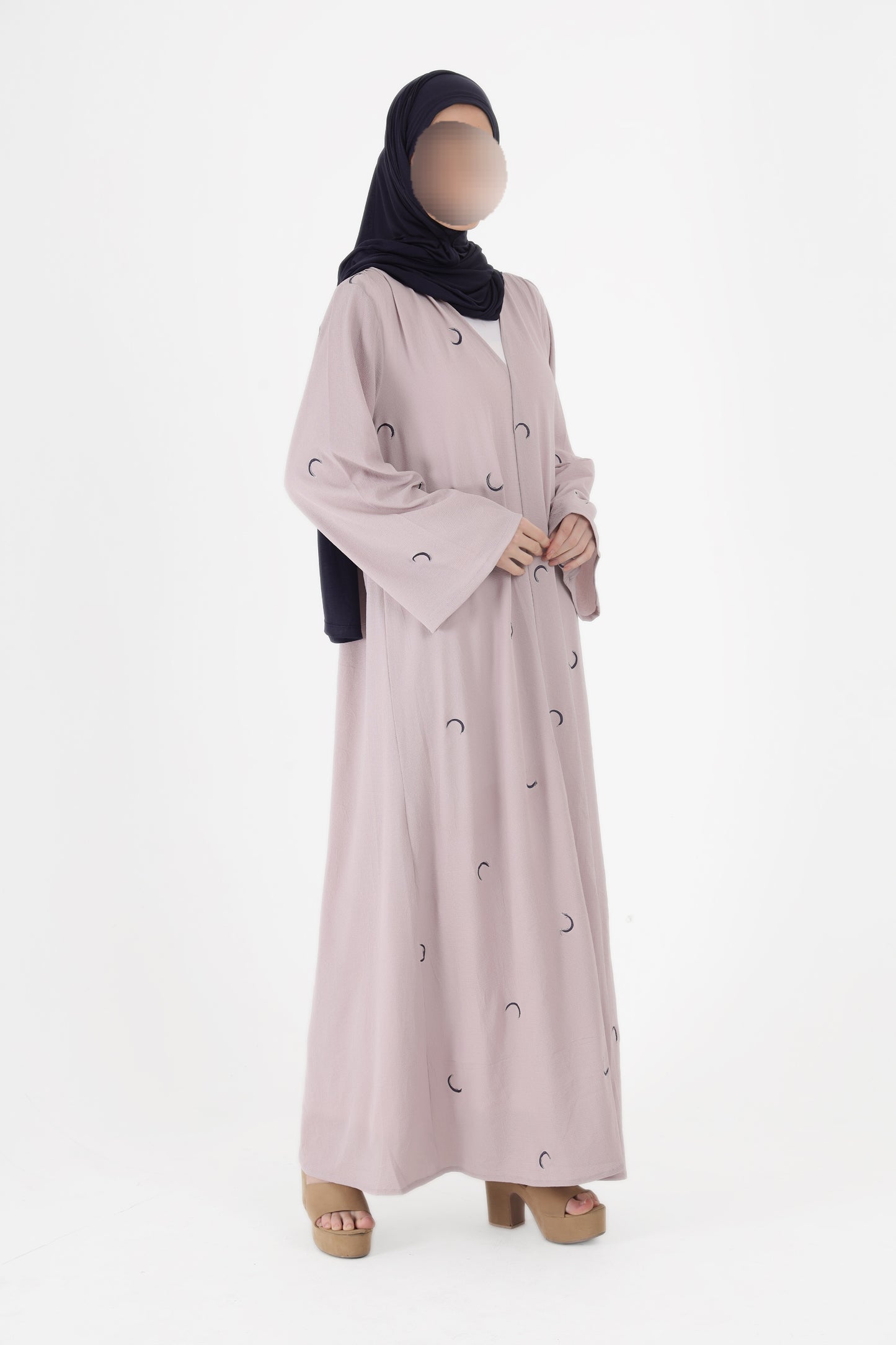 Silk Route - Lilac Love Abaya 0110B