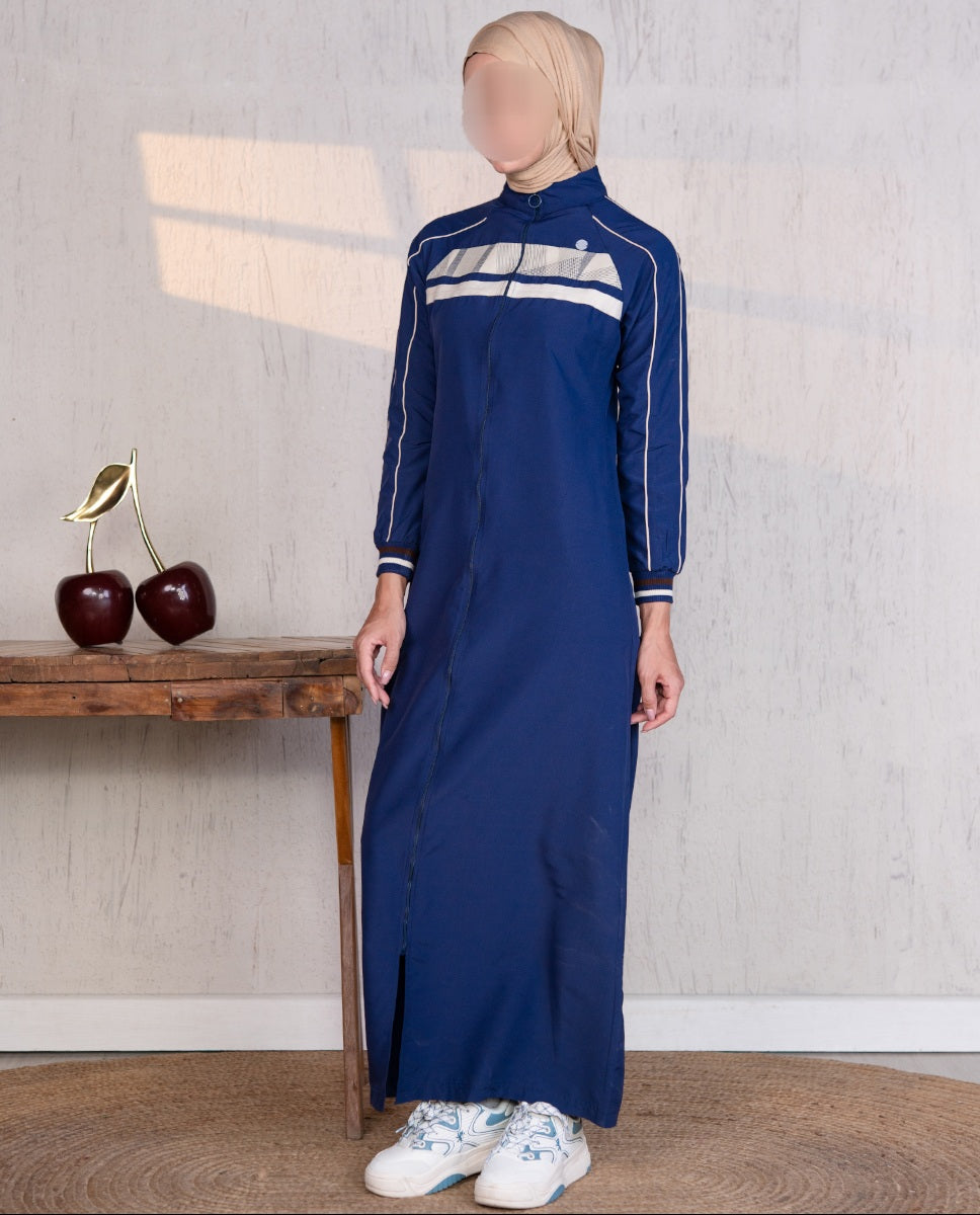 Blue Wave Jilbab 0733A