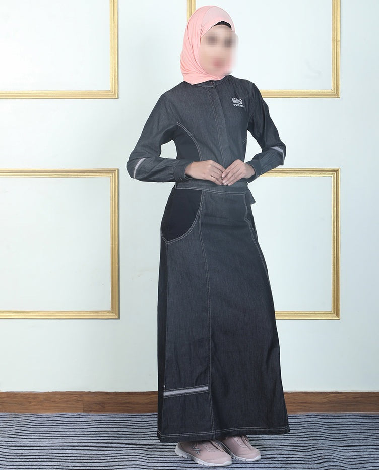 Silk Route - Soft Fit Denim Jilbab