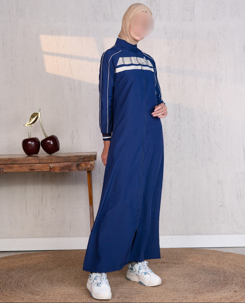 Blue Wave Jilbab 0733A