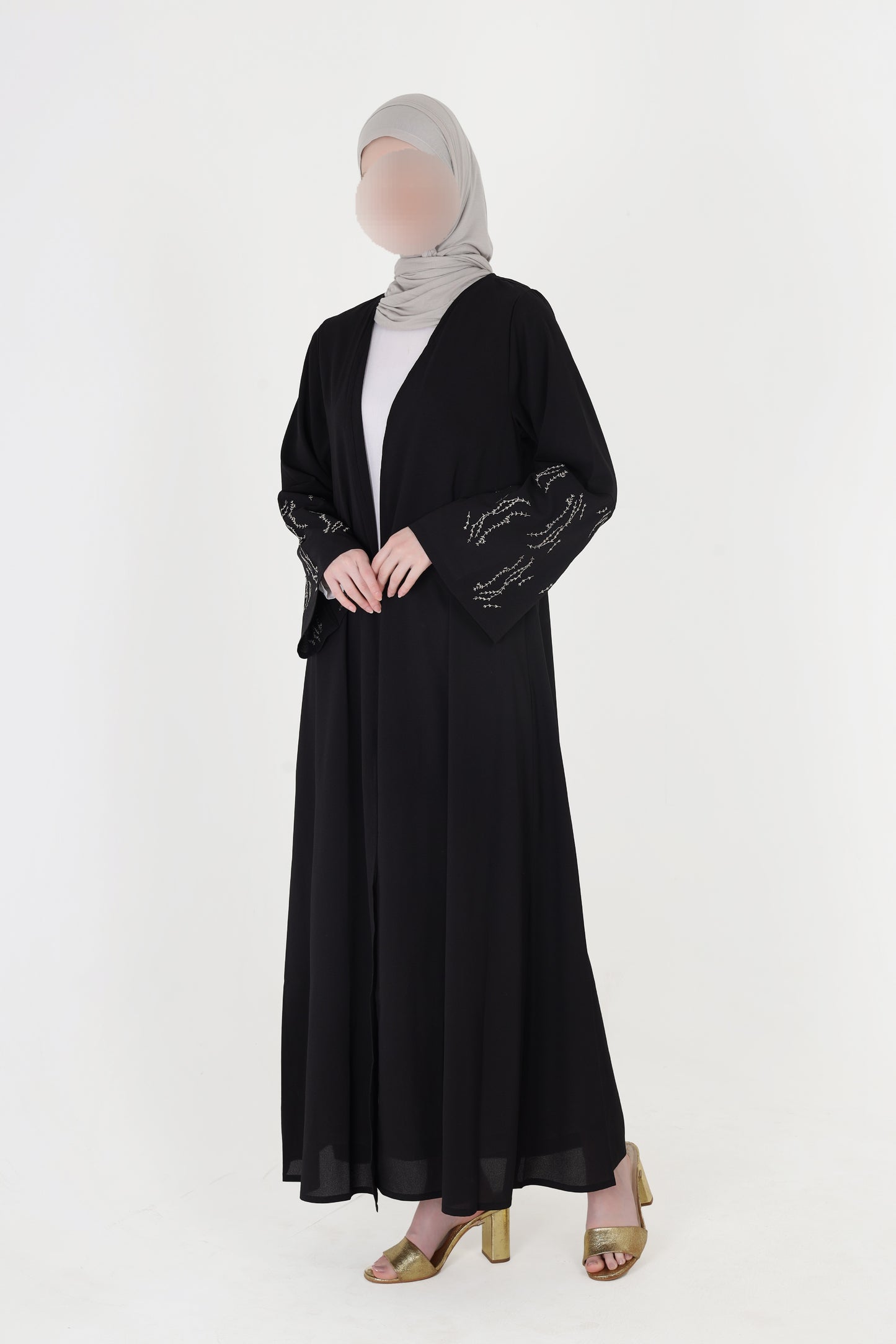 Silk Route - Midnight Elegance Abaya 0109C