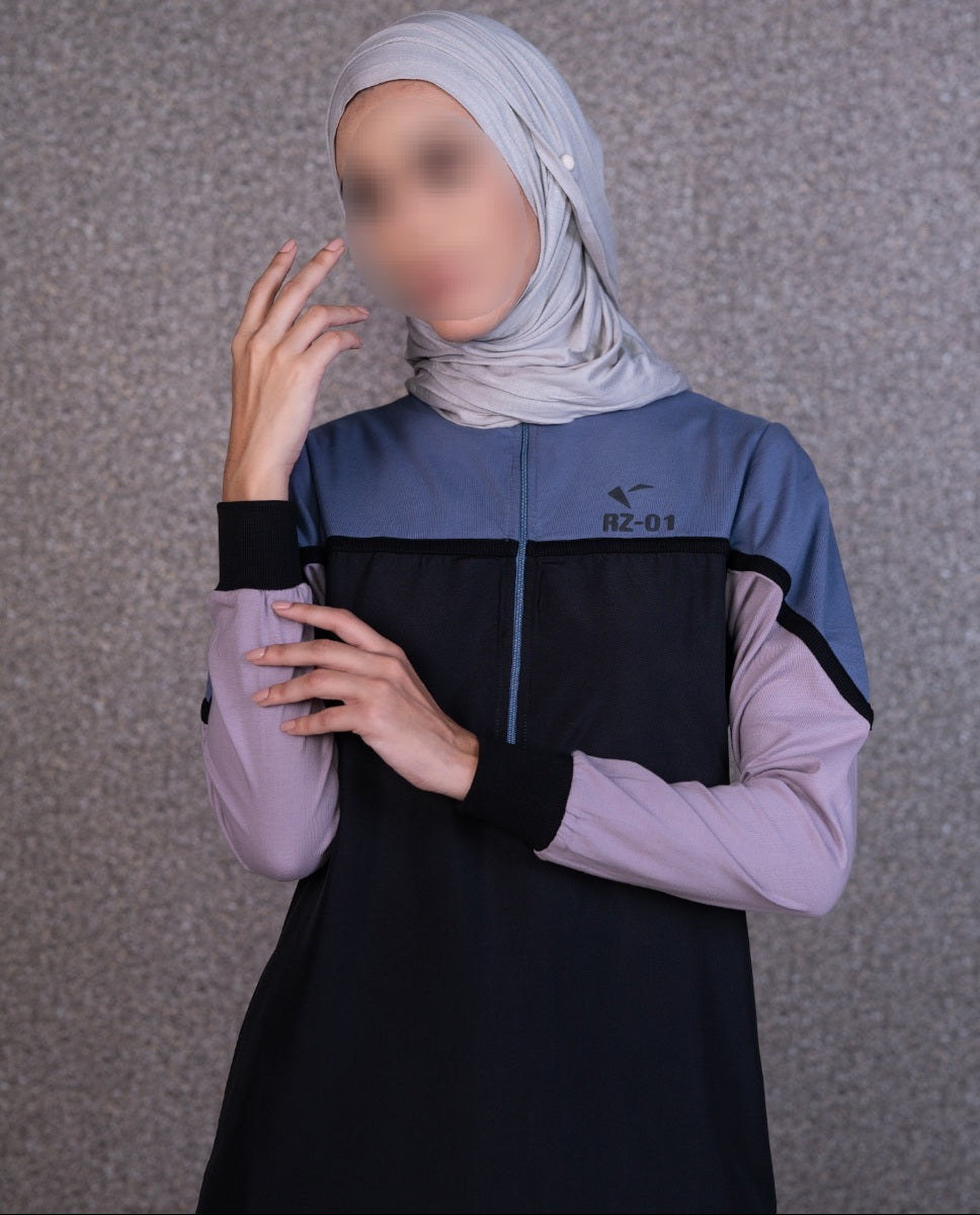 Edge & Ease Urban Contrast Abaya 0707B