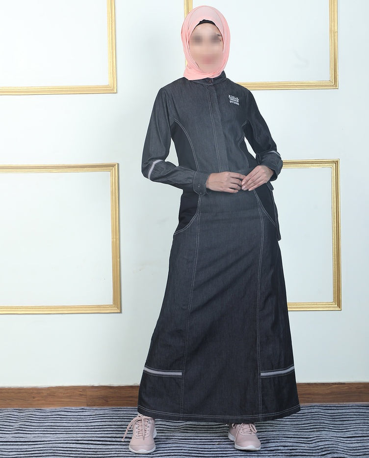 Silk Route - Soft Fit Denim Jilbab