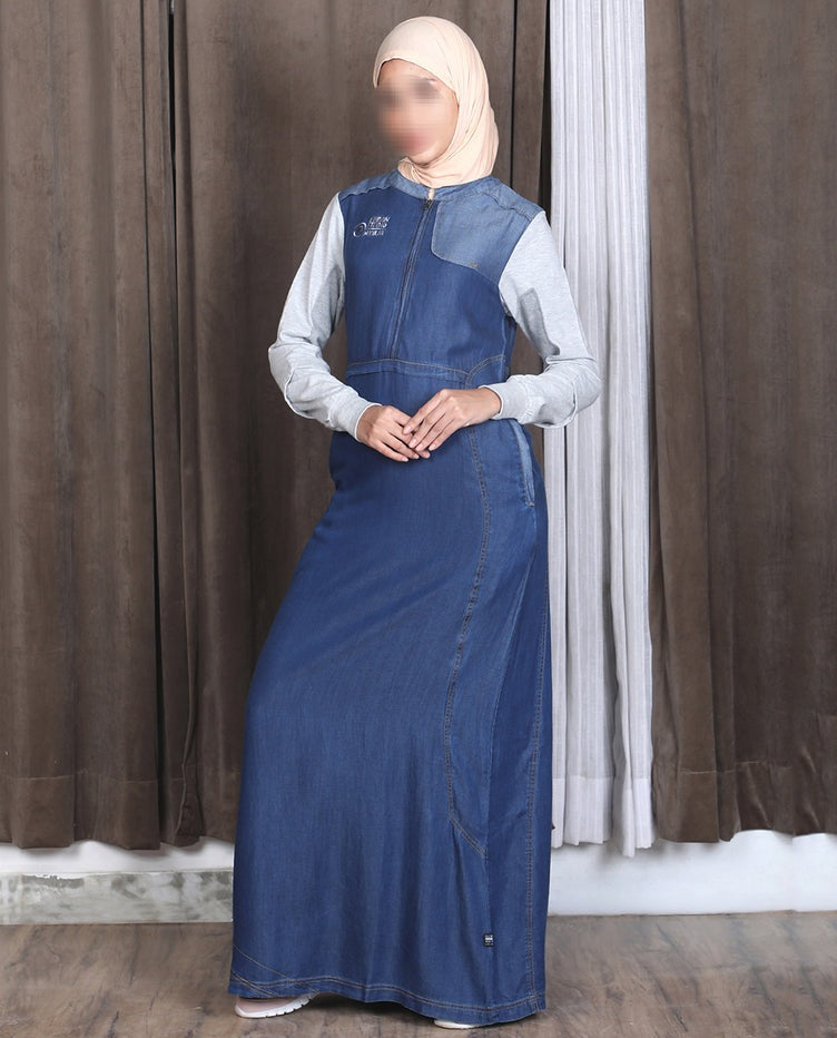 Silk Route - Metroflex Fine Denim Jilbab