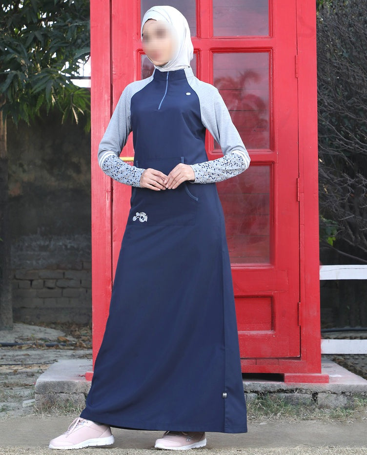 Silk Route - Everyday Edge Kangaroo Pockets Jilbab