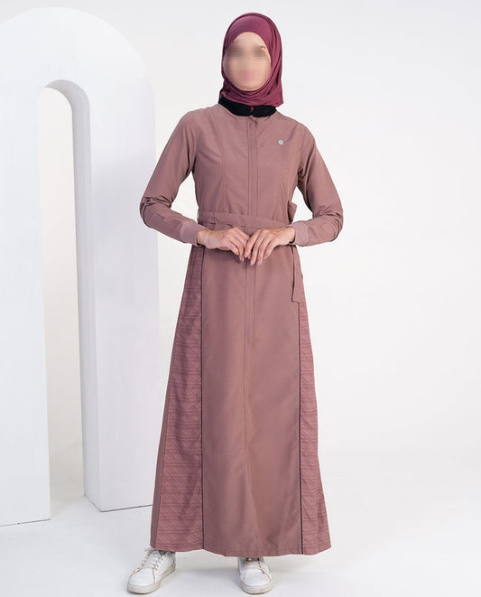 Urban Sister Peach Brown Jilbab 0730