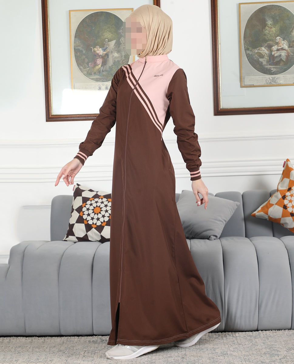 Silk Route - Coffee Blush Signature Jilbab 0765B