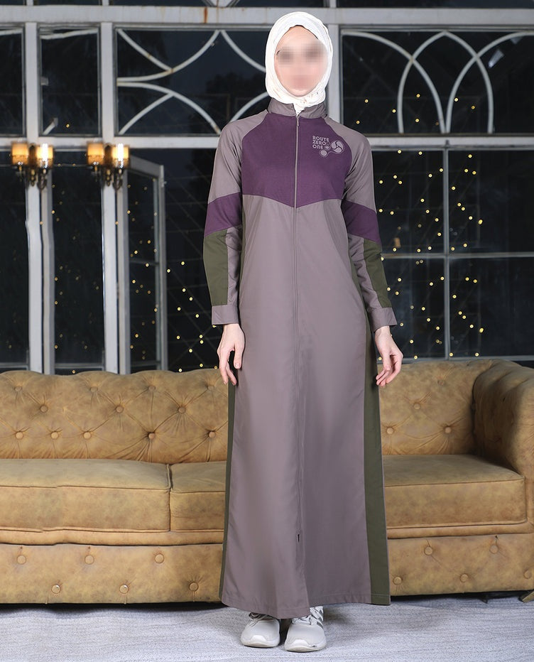 Silk Route - UrbanGrace Full Front Opening Jilbab