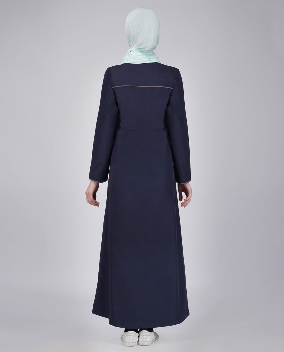 Smart Fashionista Navy Jilbab